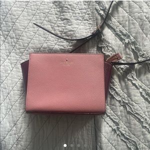 Purple and mauve kate spade cross body